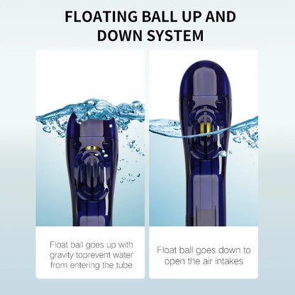 COPOZZ Scuba Underwater Hunting Diving Mask Anti Fog Snorkel Mask Breathing for Gopro Camera Men Women Full Face Mask Adult