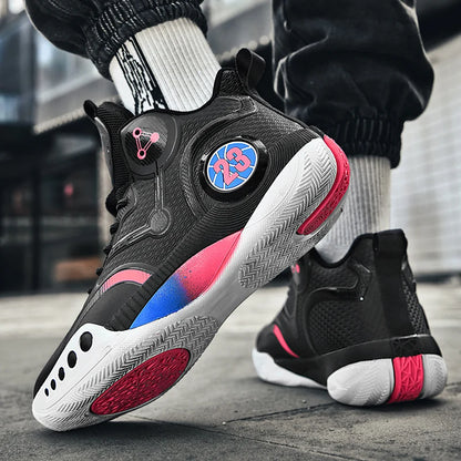Popular Basketball Shoes Men Women Sneakers  Male Training Sports Fashion Colorful Waterproof Shoes Casual Non-Slip Couple Shoes