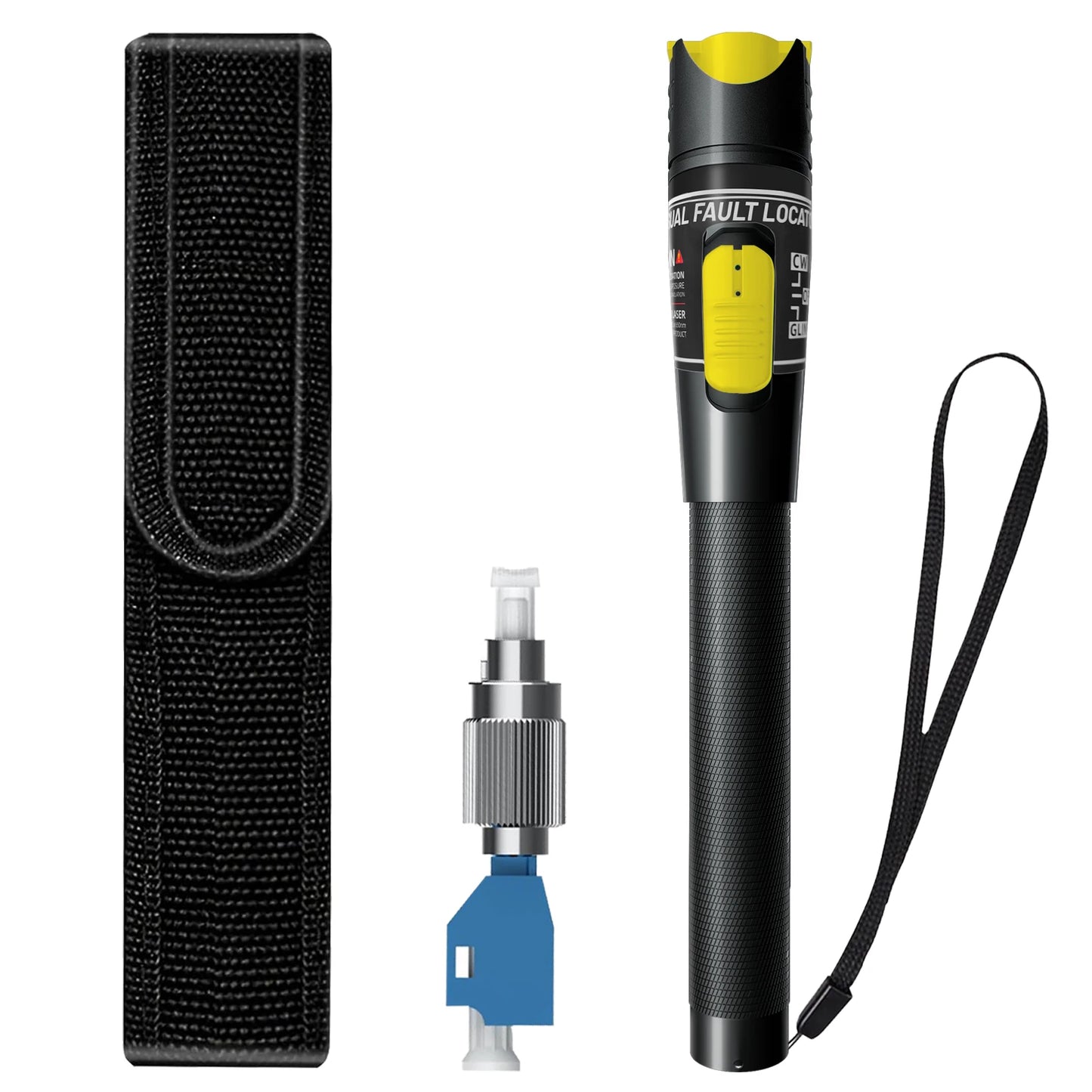 Fiber Optic Cable Tester Pen 30/50/80/100mw Visual Fault Locator SC/FC/ST 2.5mm Interface VFL 30/50/80/100Km Range