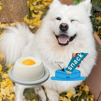 New Interactive Pet Lick Toys Promotes Dental Health Self-Soothing Snack Bowl Training Slow Feeder For Dogs Cats