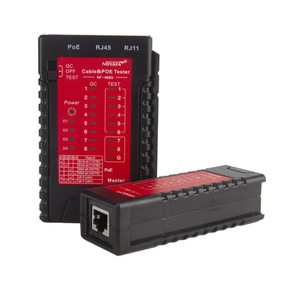 NOYAFA NF-468S Network Cable Tester RJ11 RJ45 Wire Detector Cat5 Cat6 Cable/Wire Continuity Detectors Fault Point Tester