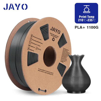 JAYO PETG/PLA+/SILKPLA/PLAMeta/PLAMatte/ABS/ PLA Filament 1.75mm 1.1/0.65KG 3D Printer Filament For FDM 100% No Bubble Mix Color