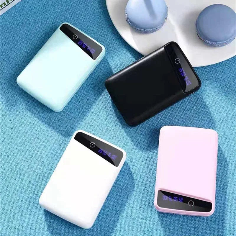 DIY Power Bank Box Rechargeable Flat Head Battery Charger Outer Case for Mobile Phone Tablet