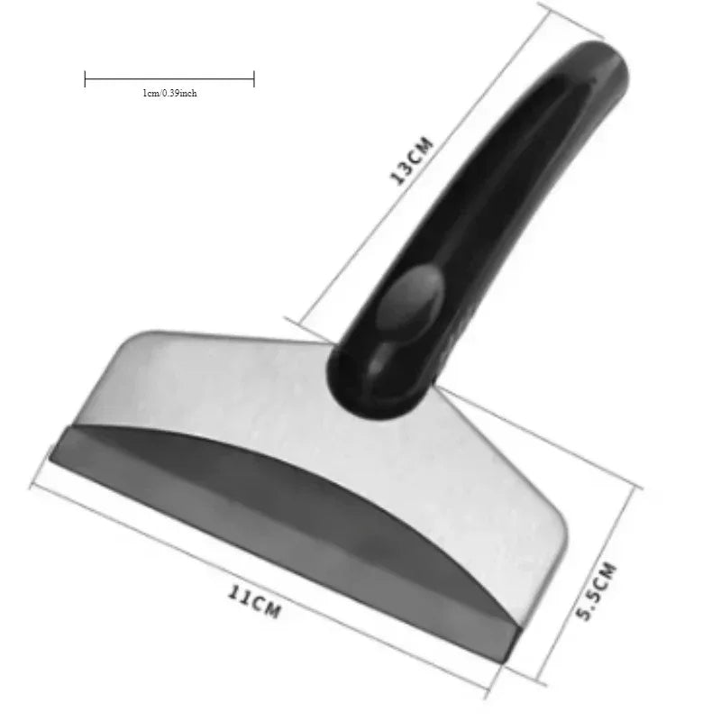 1pc snow scraper specifically designed for use in vehicles to safely remove ice snow and frost without damaging the windshield