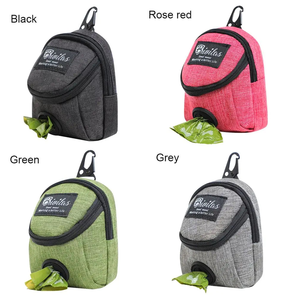 Portable Dog Training Treat Bag Outdoor Pet Dog Treat Pouch Puppy Snack Reward Waist Bag Dog Poop Bag Dog Carriers Bags
