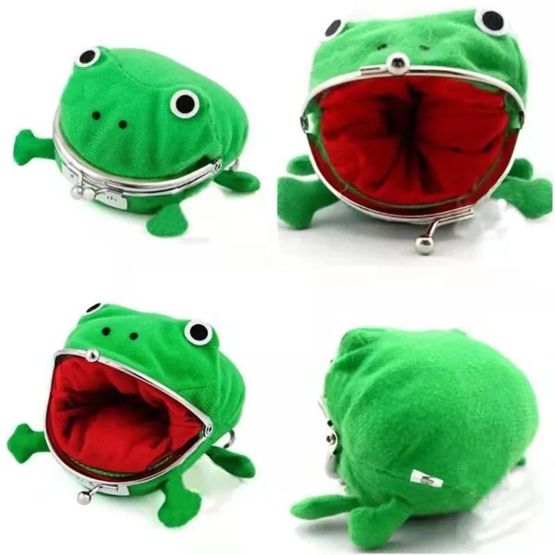 Naruto Frog Wallet Personalized Plush Coin Purse Key Bag Cartoon Cosplay Figure Bag Bag Accessories Halloween Birthday Gifts