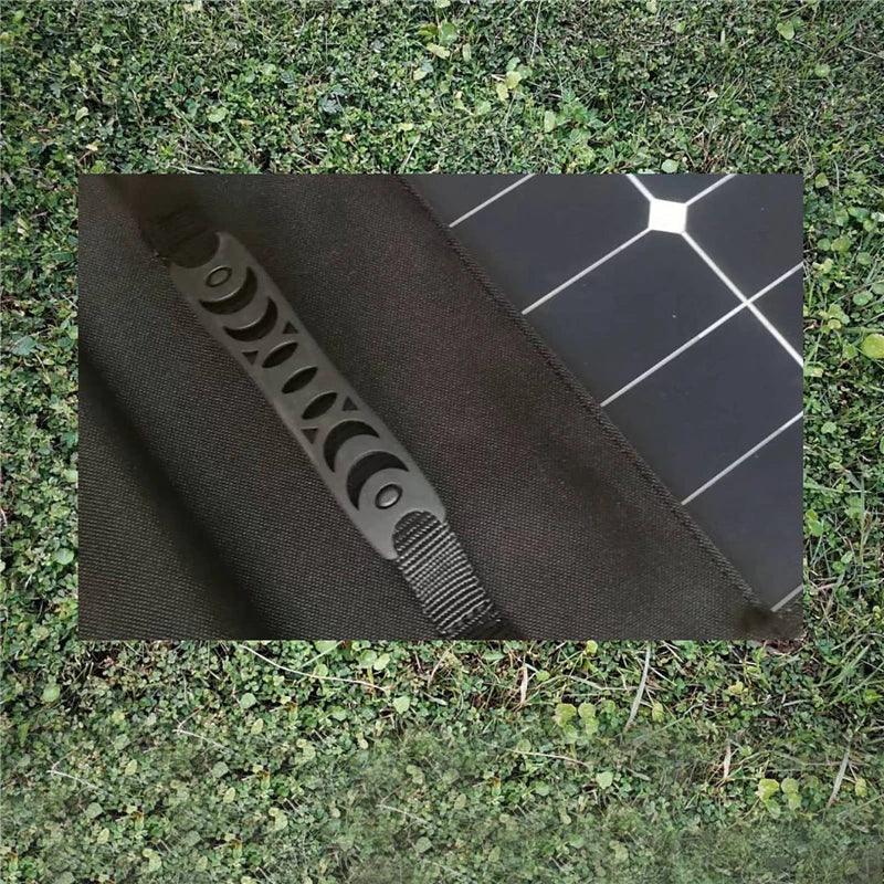 100W Foldable Solar Panel DC+USB Fast Charging 18V Portable Folding Bag Power Bank for Mobile Phone Camping Outdoor Emergency