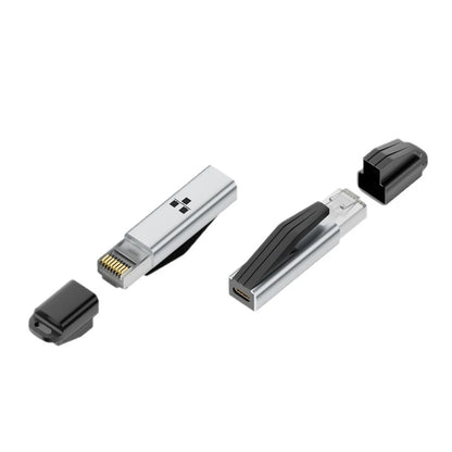 Kebidumei 1000Mbps USB C to Ethernet Adapter Gigabit USB C Female to RJ45 Male Network Converter for MacBook Pro iPhone 16 iPad
