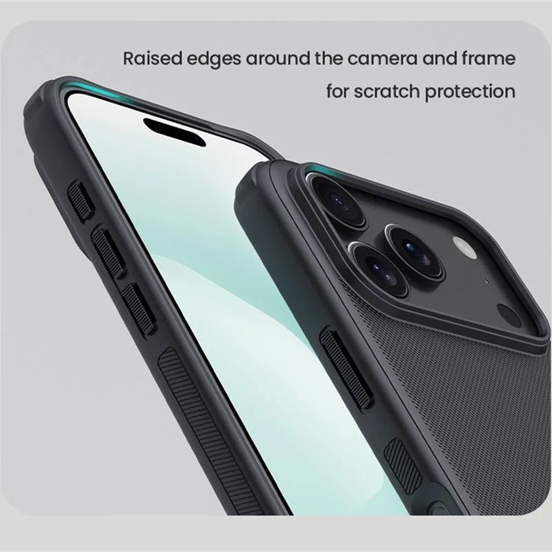 Nillkin For iPhone 17 Pro Max MagSafe Case Frosted Shield Magnetic Case Shockproof Back Cover For iPhone 17 Pro / 17 / Air