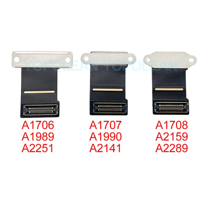 New LCD Screen Display Flex Cable For Macbook Pro A1706 A1707 A1708 A1989 A1990 A2159 A2141 A2251 A2289 A2338 2016-2022 Years