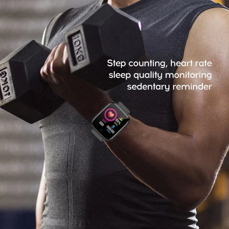Watch Bluetooth Pro Smart Fitness Tracker Sports Watch Heart Rate Monitor Blood Pressure Smart Watch Bracelet for Android IOS