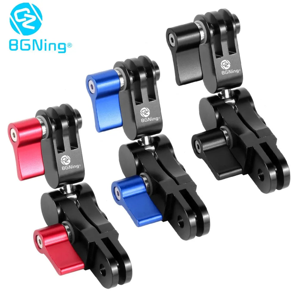 Universal Aluminum Arm Adapter Mount Bracket Connector W/ Knob 1/4'' Inch Screw for GoPro for OSMO Action YI Sports DSLR Cameras
