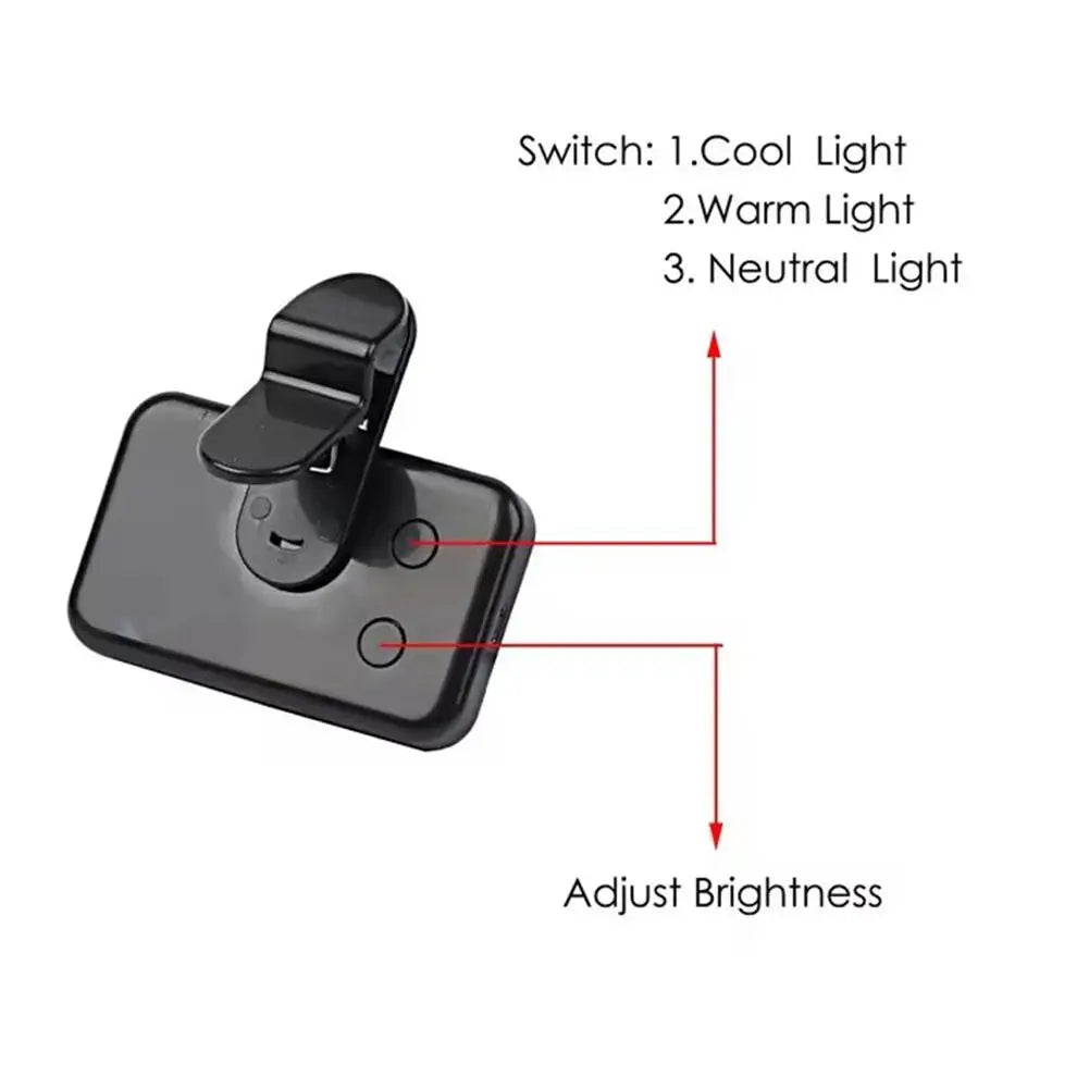 Pocket LED Selfie Light For IPhone IPad Mobile Phone Laptop Clip Flash Fill Video Photo Ringlight Photography Lamp fill light