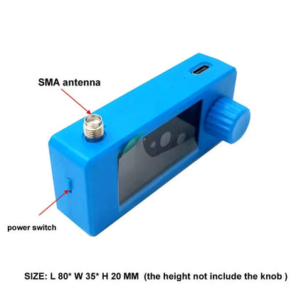 New SI4732 Mini Pocket  0.5-108mhz SSB AM FM SW MW All Band Receiver Radio In Colorful Shell