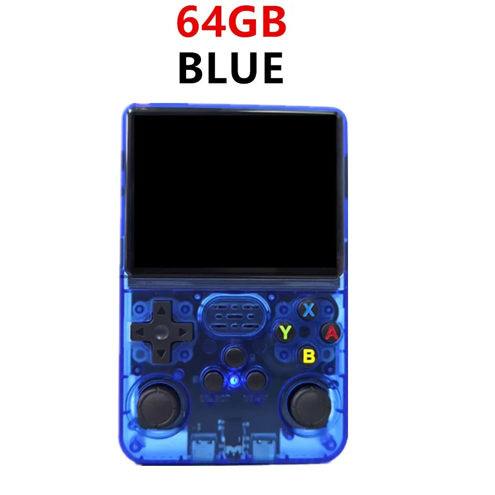 R36S Retro Handheld Video Game Console Linux System 3.5 Inch IPS Screen Portable Pocket Video Player 128GB Games Boy Gift