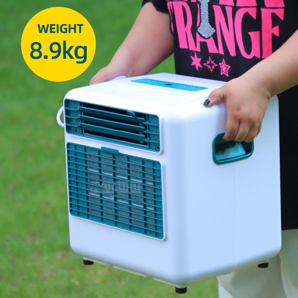 220V Mobile Air Conditioning Machine Free Installation Air Conditioner Small Camping Climatisation Cooling Machine