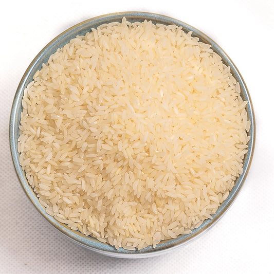 Sona Masoori Pure Organic Rice, rich in proteins and healthy carbohydrates, a variety of Medium Grain Aromatic Rice.