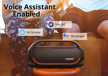 Tronsmart Bang Bluetooth Speaker Portable Party Speaker with Lossless Hi-Res Audio, Heavy Bass, App Control, Portable Handle