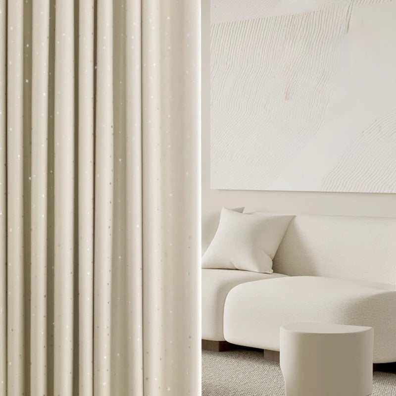 Home Children's Room Blackout Curtain Bedroom Soundproof Drapes Large Area Balcony Bay Window Curtains Modern Living Room Drape