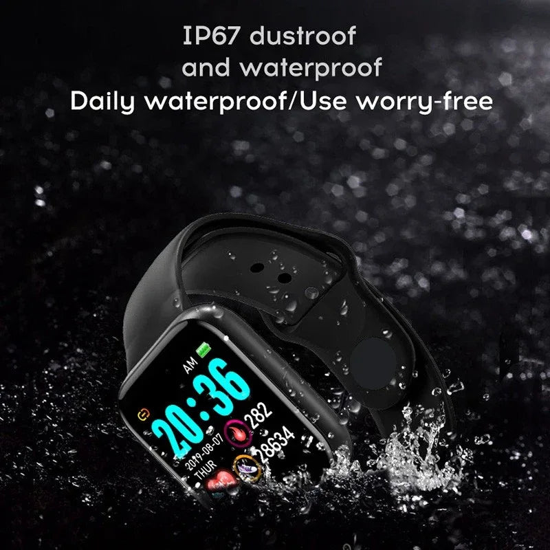 Watch Bluetooth Pro Smart Fitness Tracker Sports Watch Heart Rate Monitor Blood Pressure Smart Watch Bracelet for Android IOS