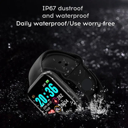 Watch Bluetooth Pro Smart Fitness Tracker Sports Watch Heart Rate Monitor Blood Pressure Smart Watch Bracelet for Android IOS