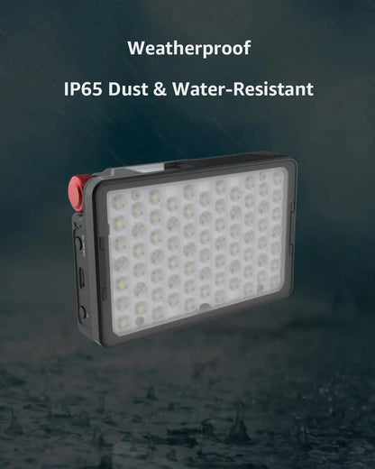Aputure MC Pro RGBWW LED Light, 2000K-10000K Support Magnetic Attraction IP65 Protection 15 Built-in Light Effects App Control