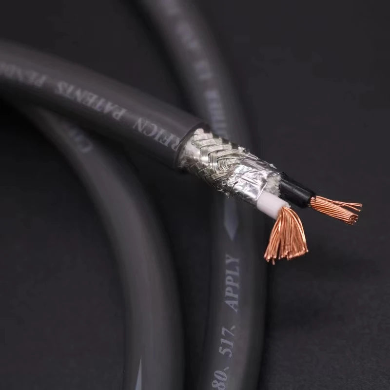 CARDAS TWINLNK IIC oxygen-free copper OFC audiophile RCA to RCA audio cable signal line with original silver plated RCA plug