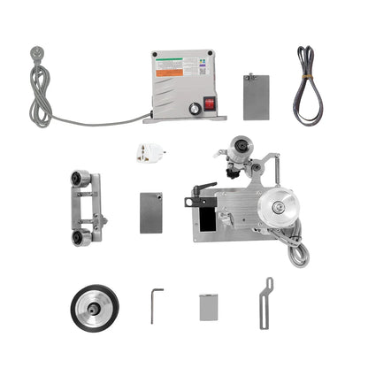Multi-function Desktop Belt Machine,with Brushless Motor 762x25MM Belt Sander  Sharpener Polishing Grinding Machine