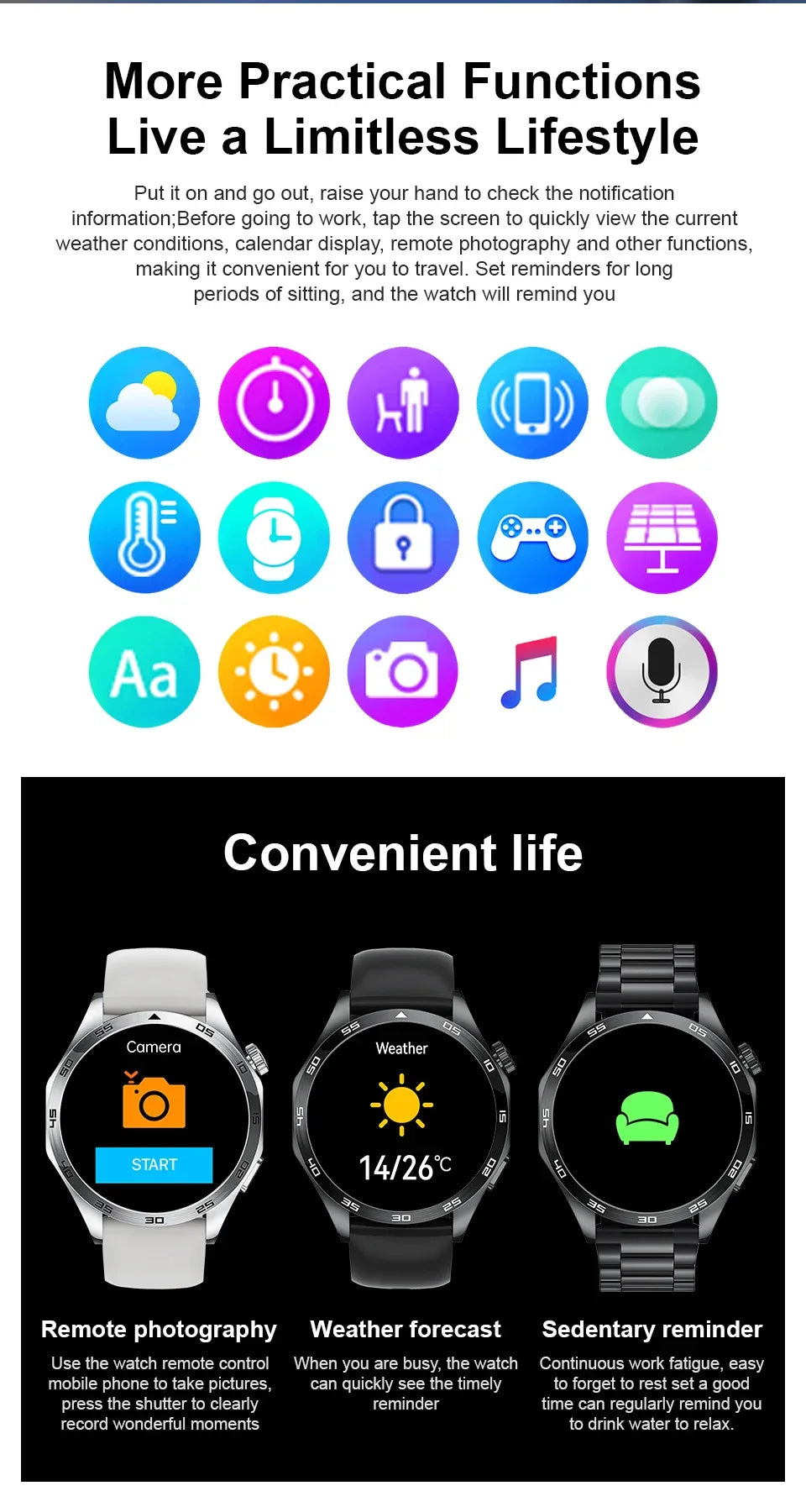 2025 Smart Watch Men Watch 4 Pro+ 1.50 Inch HD Screen Bluetooth Call ECG Heart Rate Health Monitoring Smartwatch For Android IOS