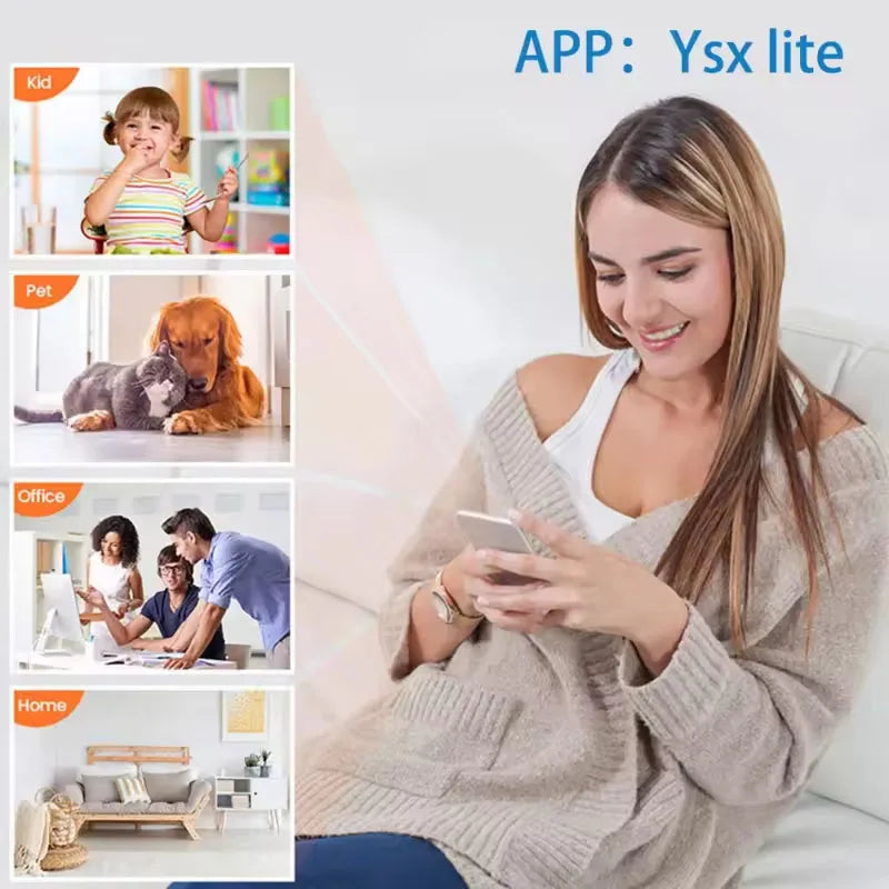 Wireless WiFi 1080P HD Mini Camera HD Night Vision Camera X5 Remote Monitor IP Cam Kids Pet Safety Monitoring