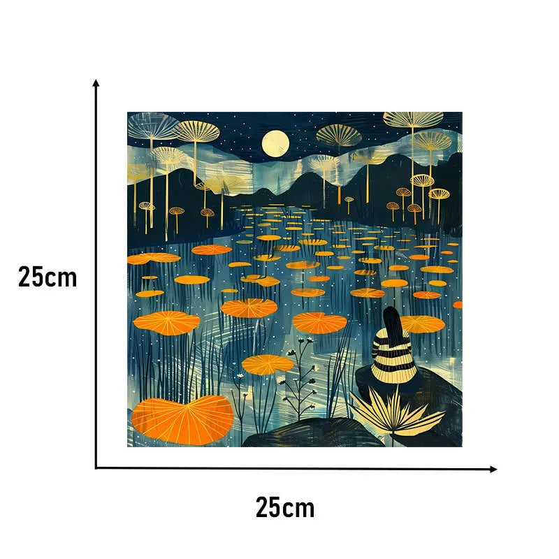 Autumn scenery Heat Transfer Stickers For Clothing Shoes Heat Transfer Stickers Or Clothing Hoodies DIYT Shirt Jacket Patches