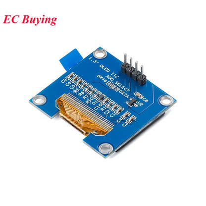 1.3" OLED Module 1.3 inch LCD LED 12864 Display Screen White/Blue 128X64 SPI/IIC I2C SSD1306 SH1106 4Pin 7Pin 128*64 Bare Board