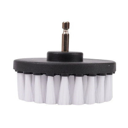 4 Inch Soft Drill Brush Electric Scrubber Drill Disc Brushes Polisher Bathroom Power Cleaning Tools For Carpet Glass Car Tires