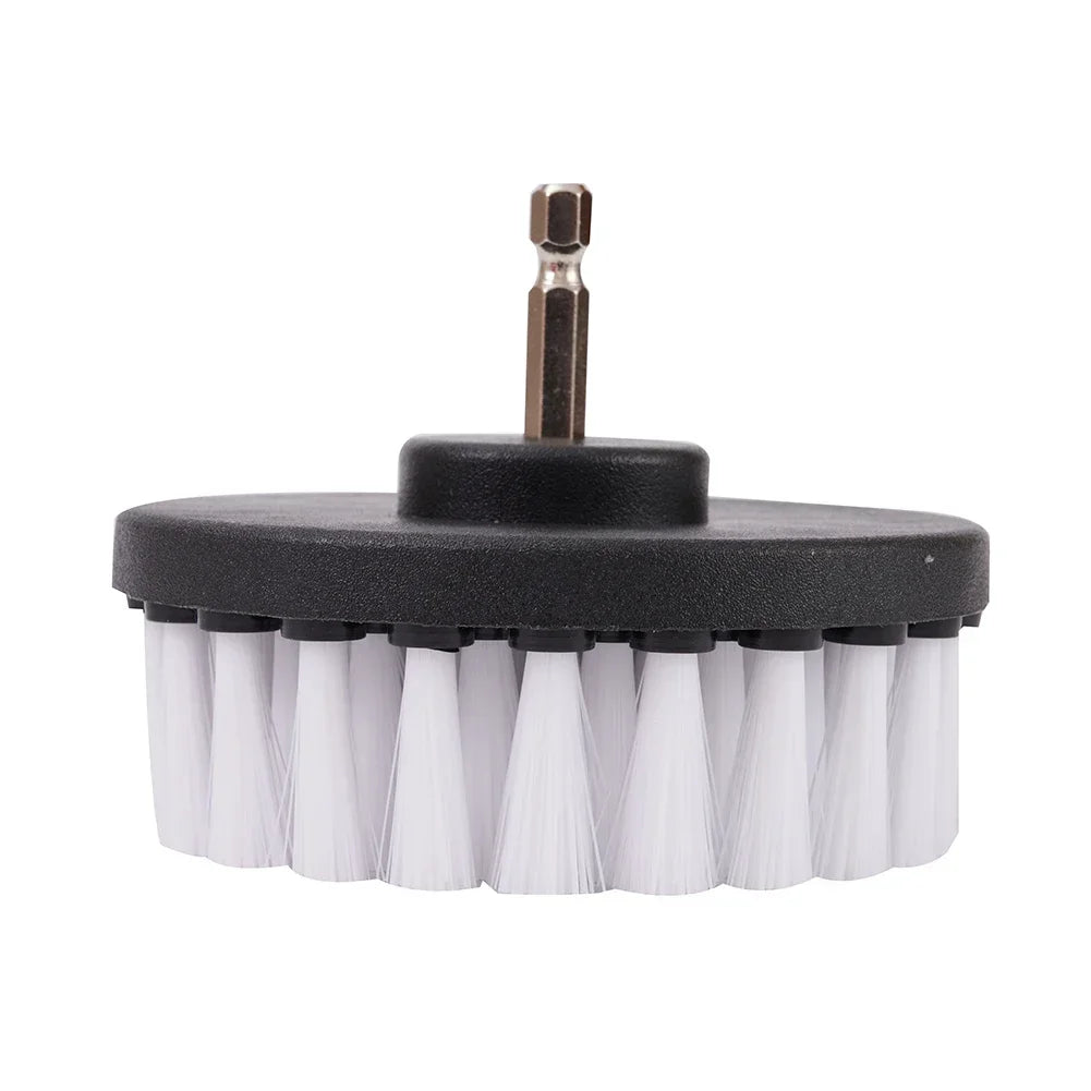 4 Inch Soft Drill Brush Electric Scrubber Drill Disc Brushes Polisher Bathroom Power Cleaning Tools For Carpet Glass Car Tires