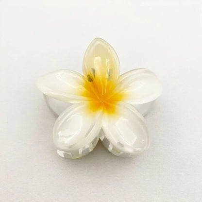 New Flower Shape Hair Claw Clips for Women Girls Barrette Crab Claw Clip Ponytail Hairpins Bath Beach Headwear Hair Accessories