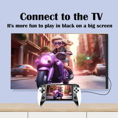 X9 portable game console, 5.5-inch screen, 1500mAh, retro video game player, Type C charging, electronic game player, large Arca