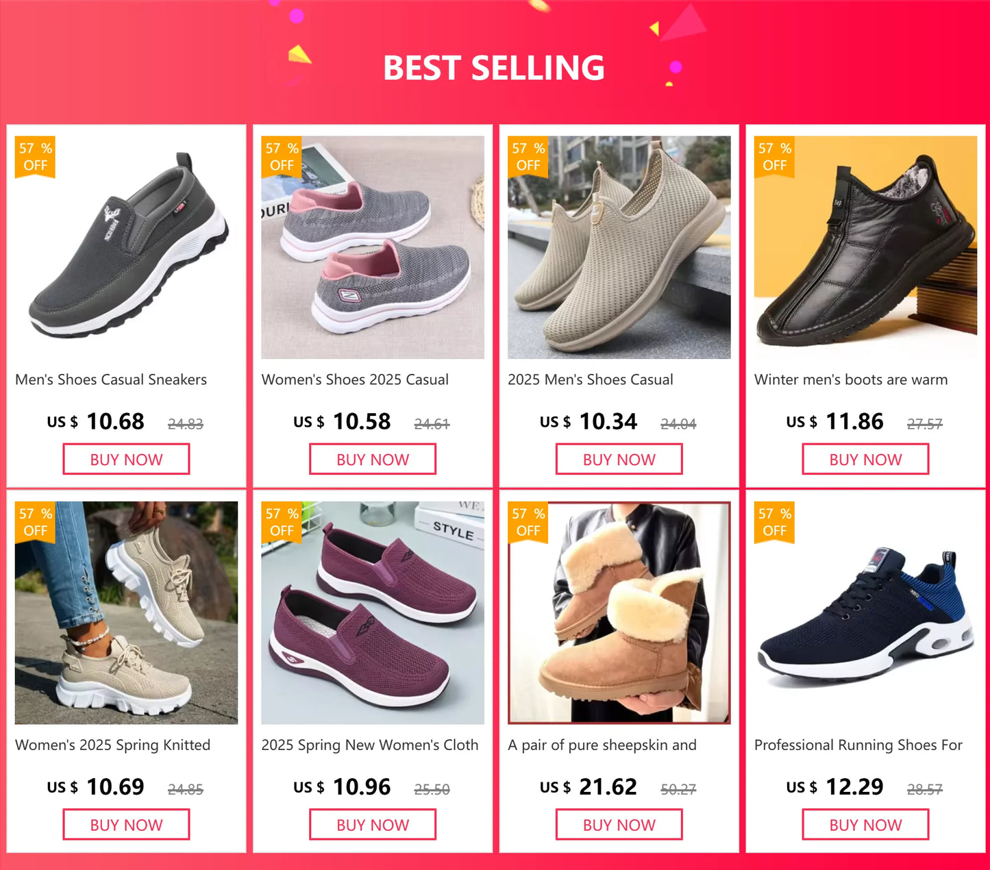 Women's Summer Shoes Breathable Flat with A Casual Women's Sneakers Comfortable Soft Sole Large Size 36-43 Cheap Shoes Clearance