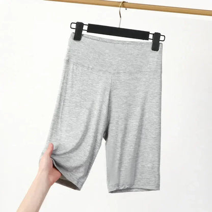 Plus Size Safety Shorts Women Summer Cotton Elastic Boyshorts Panties Female High Waist Anti Rubbing Underskirt Shorts 45-130KG