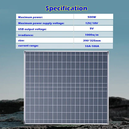 1000W Solar Kit 12V Easy Setup 1000W Solar Kit | Plug&Play 12V Power 2×500W Panels | No Wiring Hassle for Beginners for Home/RV