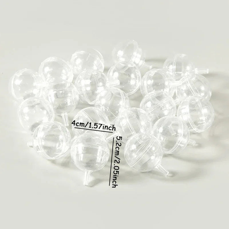 10/20/30/50pcs Clear Chocolate Wrapper Box Truffle Liner Flower Candy Box Chocolate Ball Holder Case Valentine's Day Gift Boxes