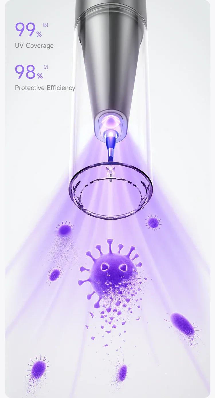 CURVY MOON Visible Electric Ultrasonic Tooth Cleaner with Camera Tartar Remover Tooth Stain Cleaning Tools Teeth Whitening Care
