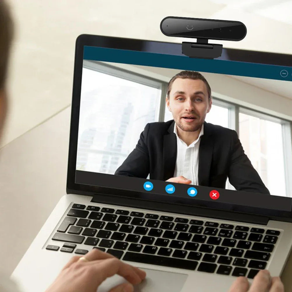 Facial Recognition Webcam Windows Hello 1MP 720P/2MP 1080P Web Camera IR Facial Recognition Login For Laptop PC Camera with Mic
