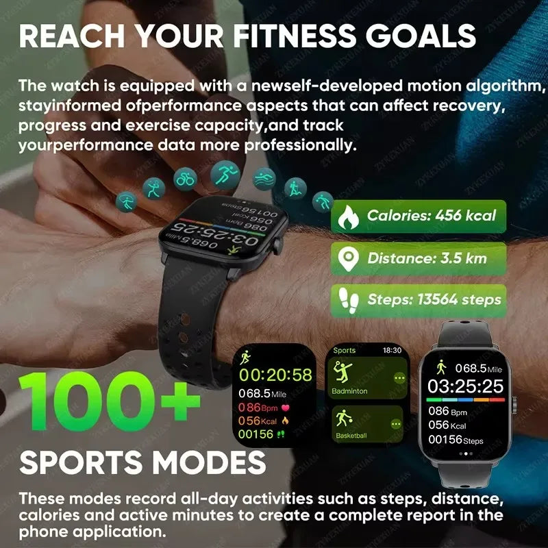 Global Upgrade Version Watch 5 HD AMOLED Display Screen Heart Rate Bluetooth Call GPS Track Waterproof Sports Men Smart Watch