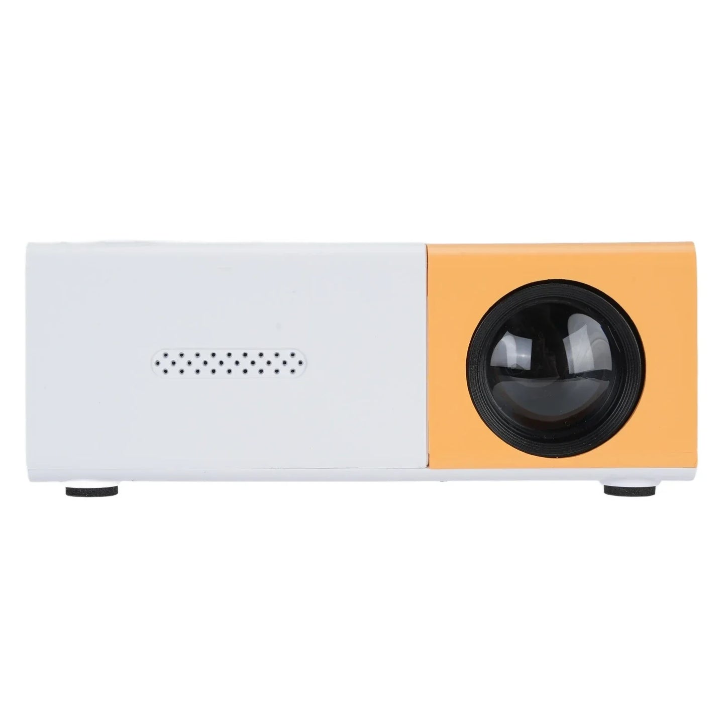 Outdoor Projector Small Projector 1080P Portable 100ANSI 1000LM Brightness Manual Focus 100in Screen Support LED Movie Projector