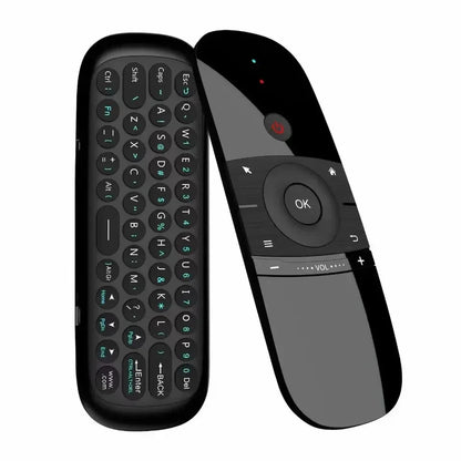 W1 Air Mouse Wireless Keyboard Remote Control 2.4G IR Learning 6-Axis gyroscope Motion Sense for Smart TV Android TV Box PC