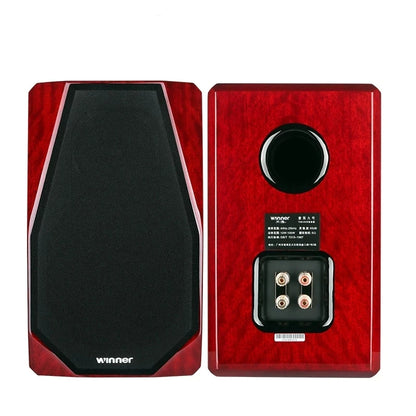 Winner TD-9 Passive Bookshelf Speakers with Wooden Cabinet, 2.0 Hi-Fi Audiophile Stereo System for Home Audio