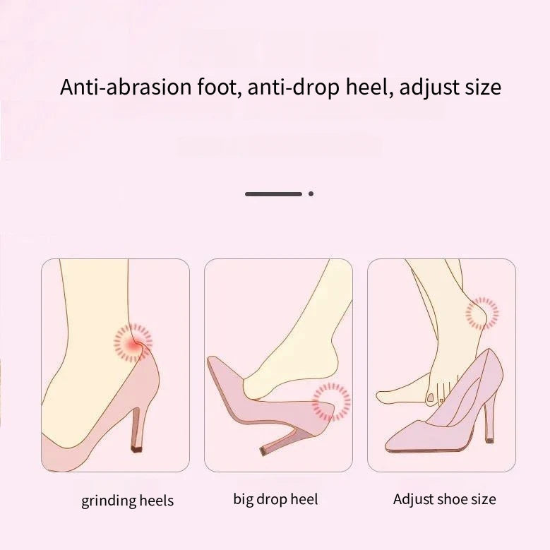 Cowhide Heel Protectors Stickers Sneakers Heels Feet Pads Genuine Leather Non Slip Shoe Pads Foot Pain Relievers Shoes Inserts