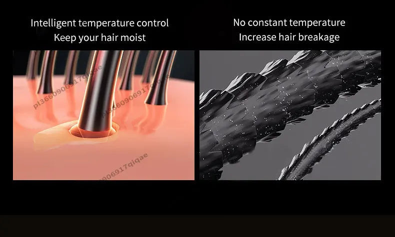 2 IN 1 Hair-care Airstrait Hair Straightener Hair Dryer Negative Ion Hair Styler Long-Lasting Styling Tool Hairdryer Machine