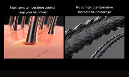 2 IN 1 Hair-care Airstrait Hair Straightener Hair Dryer Negative Ion Hair Styler Long-Lasting Styling Tool Hairdryer Machine