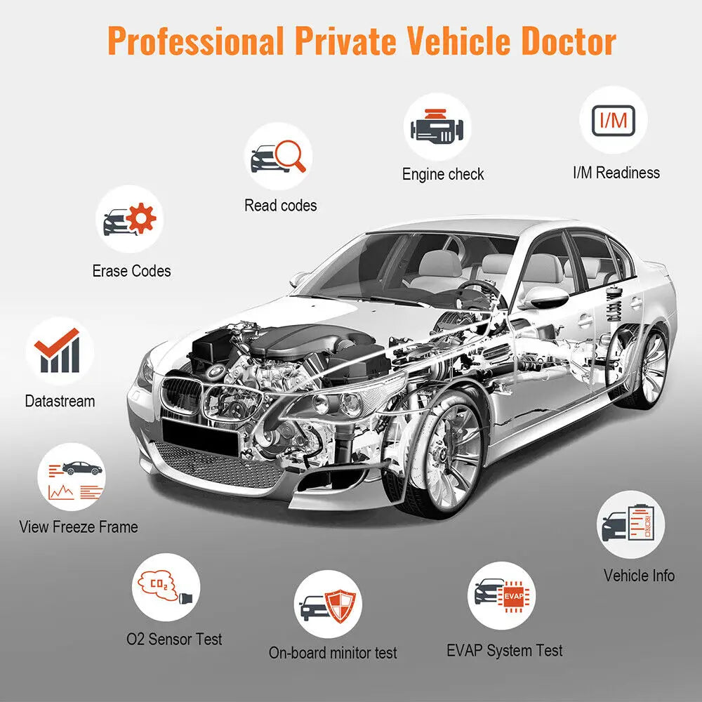 Autophix OM126P OBD2 Scanner Code Reader EOBD JOBD Universal OBD2 Car Engine Analyzer Automotive Scanner Scan Tools Free Update